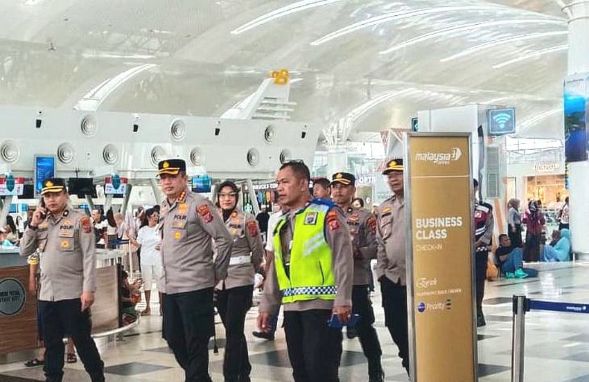Kapolresta Deliserdang Pantau Arus Balik Lebaran 2026 di Bandara Kualanamu