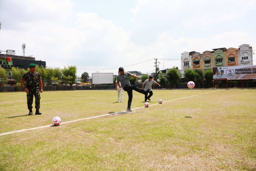 17 Tim Perebutkan Piala Gubernur, Liga 4 Sumut 2025/2026 Resmi Dibuka