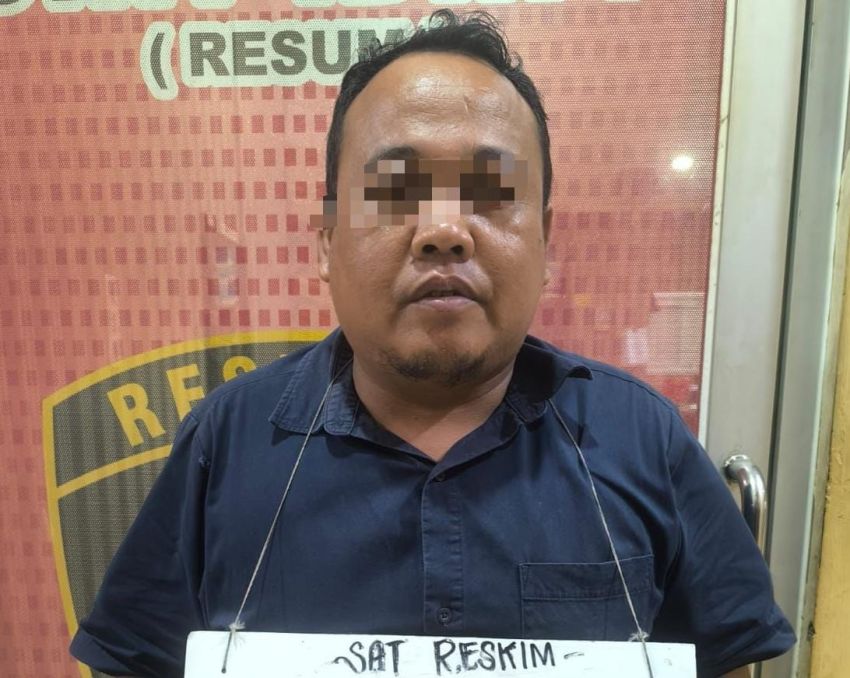 Polres Labuhanbatu Tangkap Pelaku Penggelapan Motor Bidan Labura di Rantauprapat