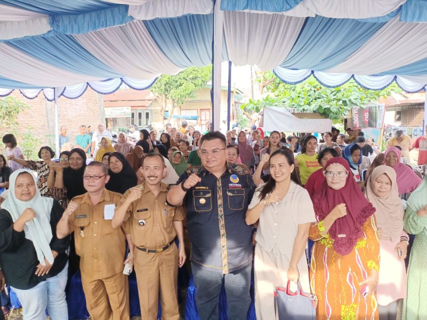 Reses di Kelurahan Pahlawan, Robin Manurung Serap Aspirasi Warga Soal Bantuan hingga Lampu Jalan