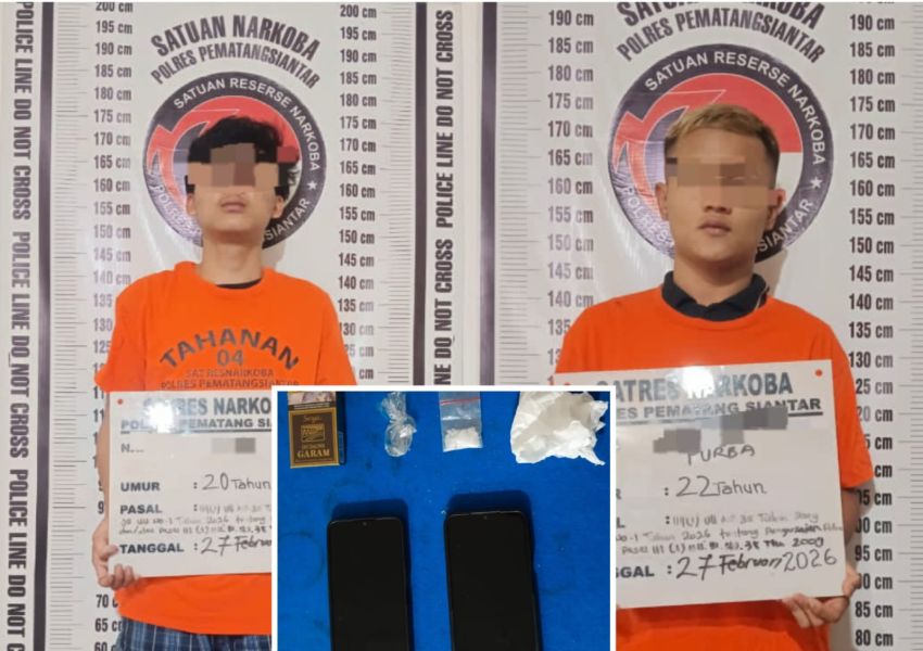 Dua Pemuda Ditangkap di Teras Rumah, Polisi Temukan Dua Paket Sabu