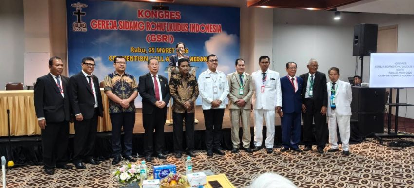 Pdt Ependi Bukit, Pdt Nenges Ginting, Pdt Sada Ukur Sembiring Terpilih Jadi KSB dalam Kongres GSRI