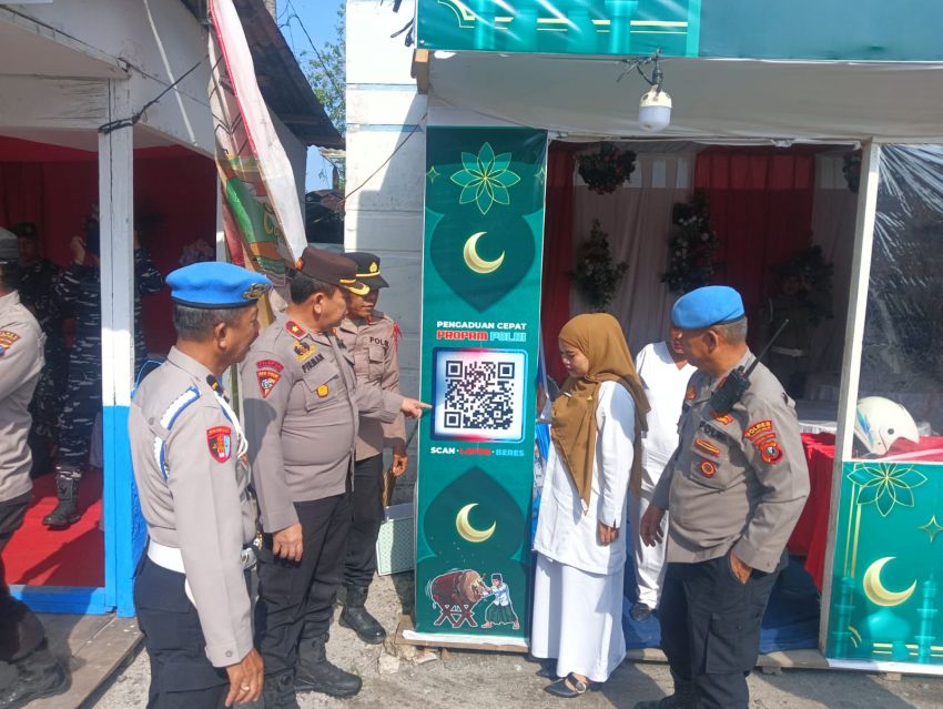 Pastikan Keamanan, Tim Pamatwil Cek Kesiapan Personel di Pospam Tanjungbalai