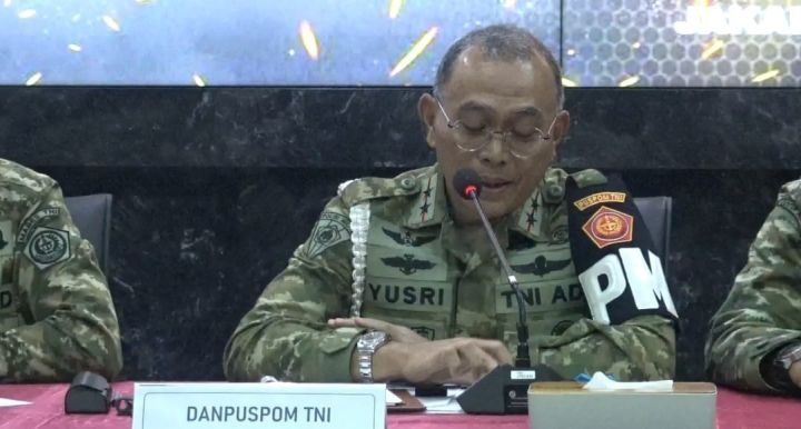 4 Prajurit Terduga Pelaku Penyiraman Air Keras Andrie Yunus Ditahan Puspom TNI