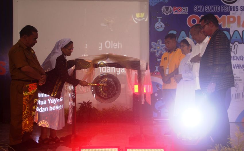 Diikuti 808 Peserta, OSS IV SMA St Petrus Sidikalang Resmi Dibuka