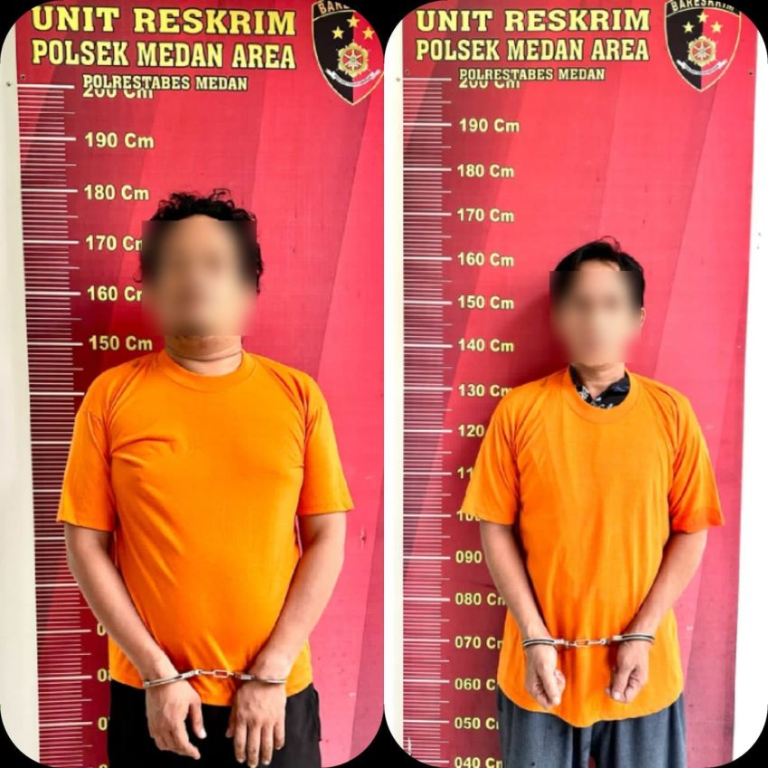 Dua Pengedar Sabu Diciduk Polisi di Jalan Denai Gang Jati Medan