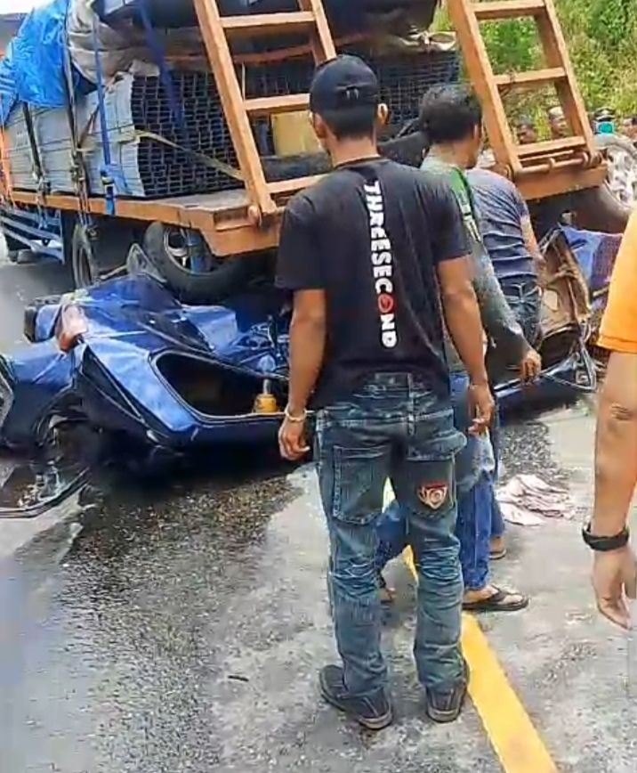 Sopir Truk yang Gagal Nanjak di Jalan Alternatif Menuju Parapat Ditetapkan Tersangka
