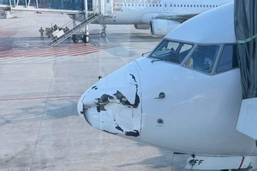 Moncong Pesawat Garuda Indonesia Penyok Usai Mendarat di Pekanbaru, Penyebab Masih Diselidiki