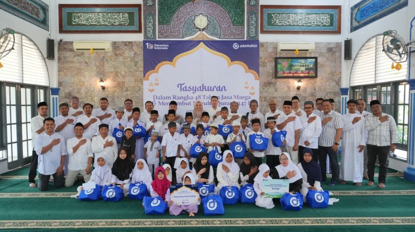 HUT ke-48, Jasa Marga Tasyakuran dan Santuni Anak Yatim Medan