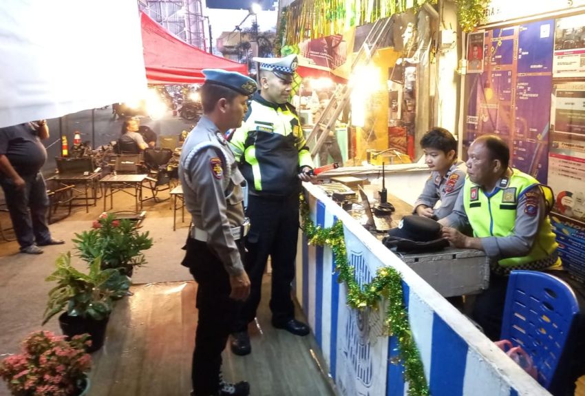 Sipropam Polres Pematangsiantar Cek Personel Pos Pam Ops Ketupat Toba