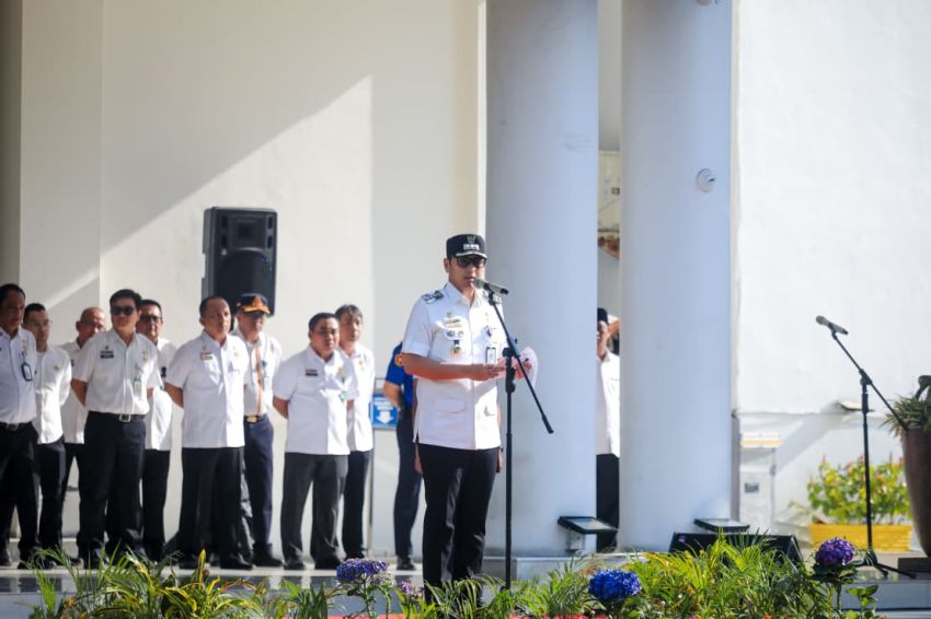 Walikota Pimpin Apel Pasca Idul Fitri 1447 H, Ajak ASN &ldquo;Tancap Gas&rdquo; Bangun Kota Medan dan Tingkatan Pelayanan