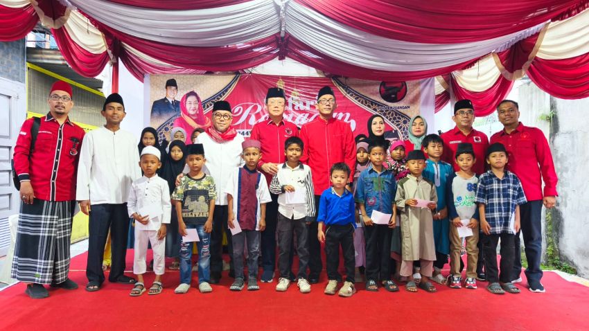 Perkuat Silaturahmi, PDIP Medan Sambangi Lima Kecamatan di Bulan Ramadan