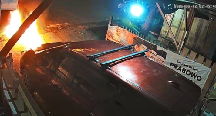 Rumah Risman Lase Dilempar Bom Molotov Diduga Usai Viralkan Bantuan di Sibolga