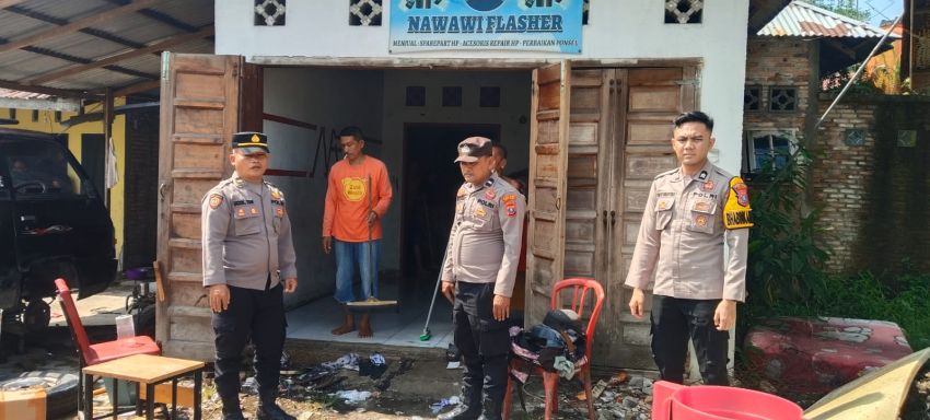 Rumah Mardiah di Padang Genting Batubara Terbakar, Api Berhasil Dipadamkan Warga