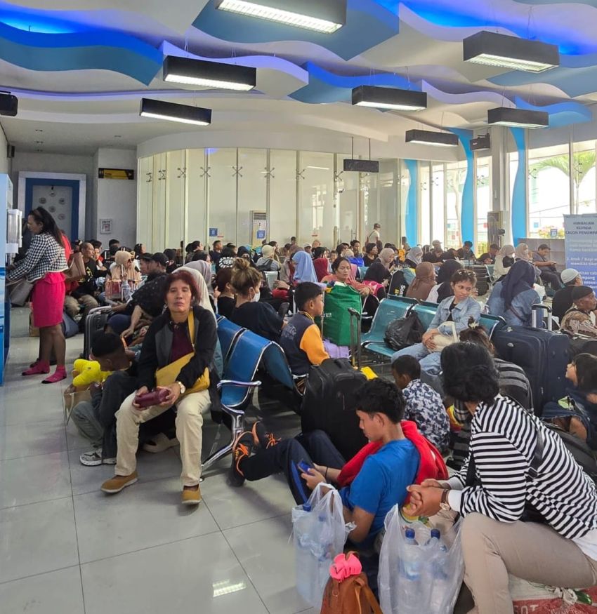 H-6 Lebaran 2026, Terminal Penumpang Bandar Deli Belawan Telah Layani 13.084  Penumpang