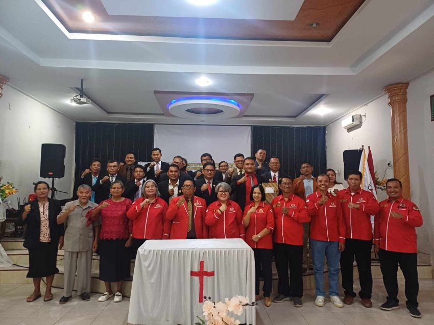 Pdt Rosiany Hutagalung dan Pdt Coky Fernando Tobing Sahkan Kepengurusan API Langkat