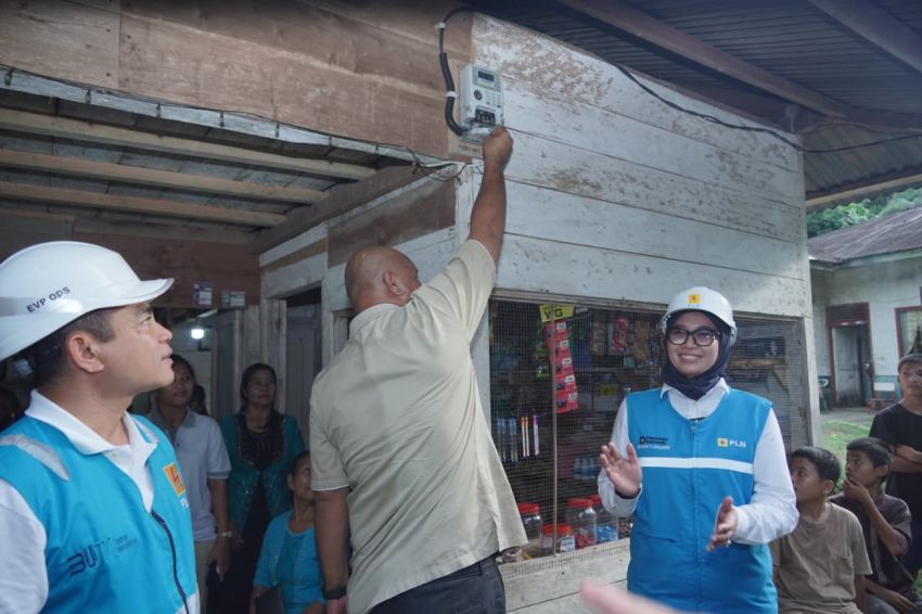 PLN Hadirkan Terang hingga Pelosok Nias Utara, Dorong Pemerataan Energi dan Kesejahteraan Warga