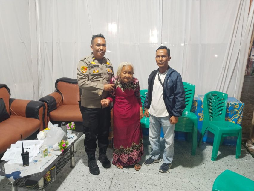 Temukan Nenek Linglung di Jalan Medan, Polres Pematangsiantar Sigap Antarkan Pulang ke Keluarga