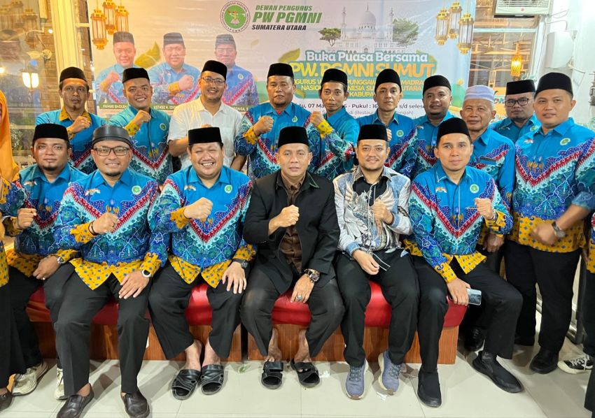 PGMNI Sumut Buka Puasa Bersama Kakan Kemenag Labuhanbatu di Rantauprapat