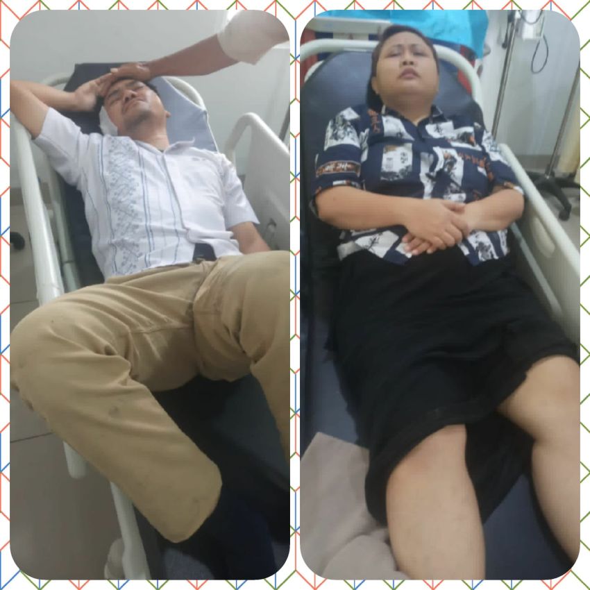 Mobil Tabrak Sepeda Motor, Pejalan Kaki dan Ruko di Gatot Subroto, Dua Orang Terluka