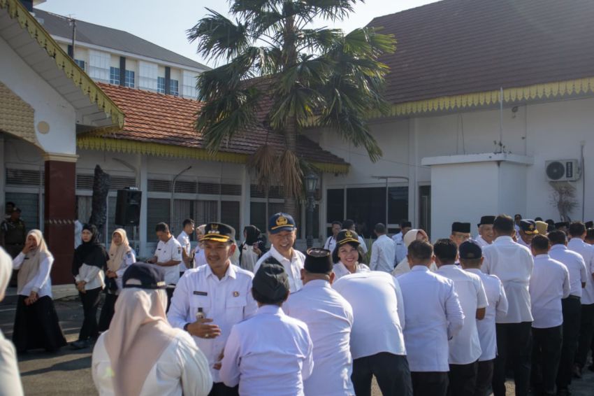 Hari Pertama Kerja Usai Libur Lebaran, Kehadiran ASN di Tebingtinggi 90 Persen