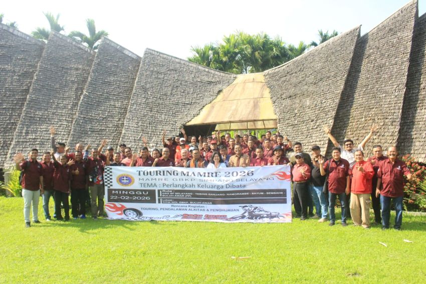 Mamre GBKP Simpang Selayang Touring Wisata Rohani ke Buluh Awar
