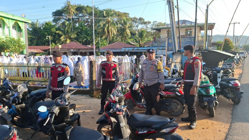 Polres Tapteng Lakukan Pengamanan Salat Id Idulfitri Muhamadiyah