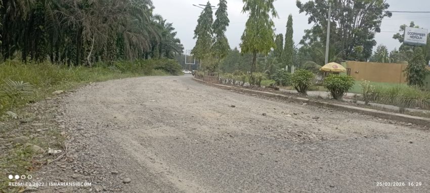 Jalan Lingkar Sisupak Rusak Tiga Tahun, PUTR Palas: Anggaran Pembangunan Belum Ada