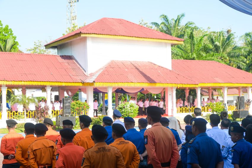 Pimpin Apel Gabungan Pasca Lebaran, Bupati Deliserdang Ingatkan ASN Utamakan Pelayanan Publik