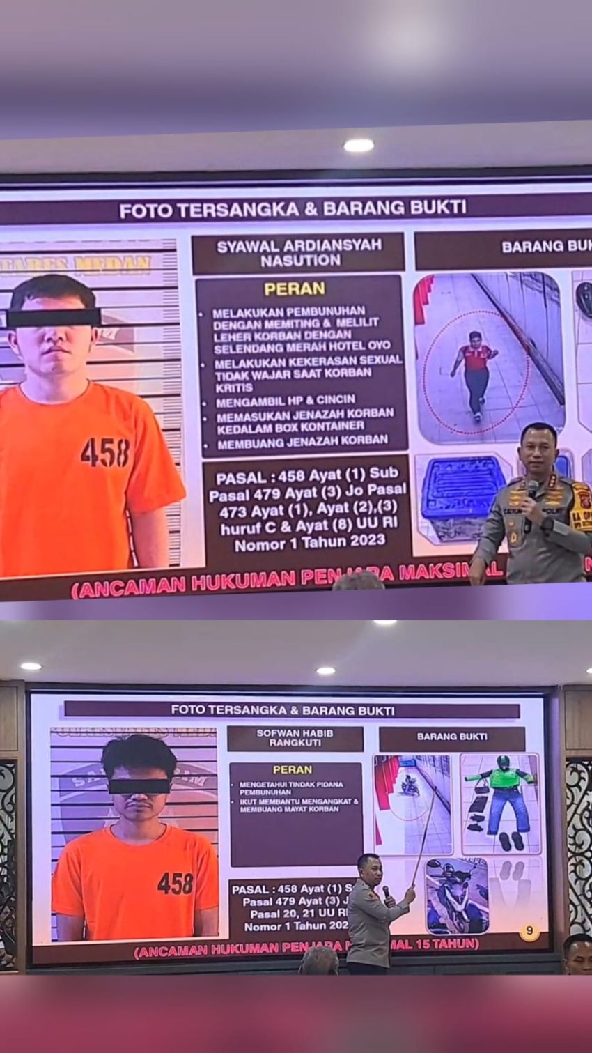 Motif Penolakan Seks Picu Pembunuhan Sadis Wanita di Medan Denai