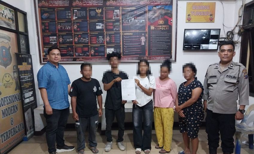 Mediasi di Polsek Siantar Utara, Dugaan Pencurian HP Berakhir Damai