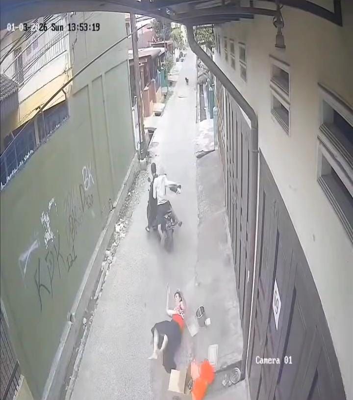 Seorang IRT di Medan Timur Terseret Usai Dihambat