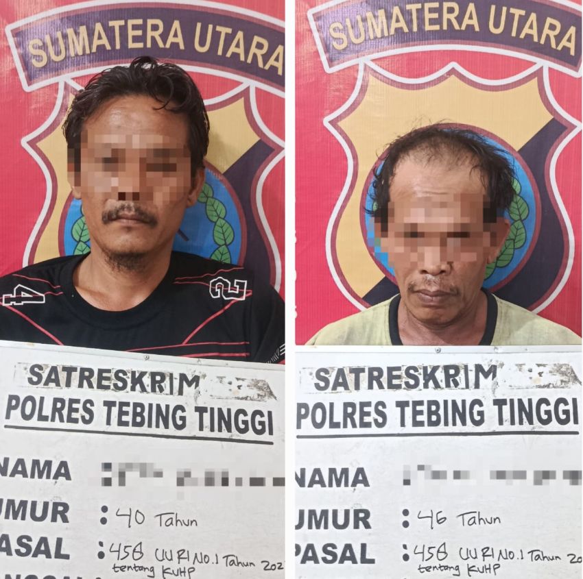 Pria yang Tewas di Sungai Lagunda Sergai Merupakan Korban Pembunuhan, Dua Pelaku Diringkus Polres Tebingtinggi