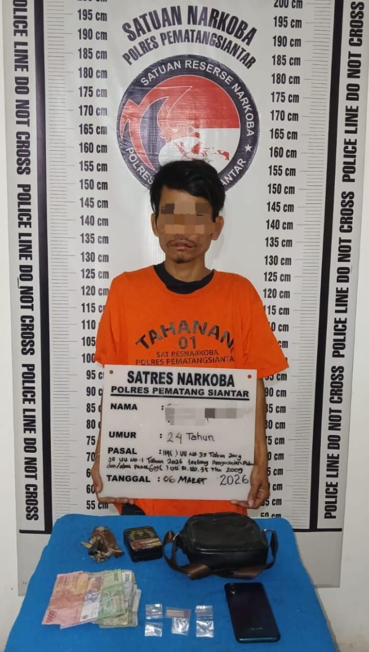 Tak Kapok, Residivis Narkoba Kembali Ditangkap Polisi Bawa 6 Paket Sabu