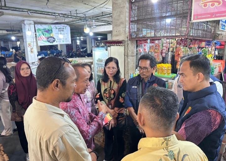 Sidak Pasar Jelang Lebaran, Stok Sembako di Medan Aman, Harga Cabai Mulai Naik
