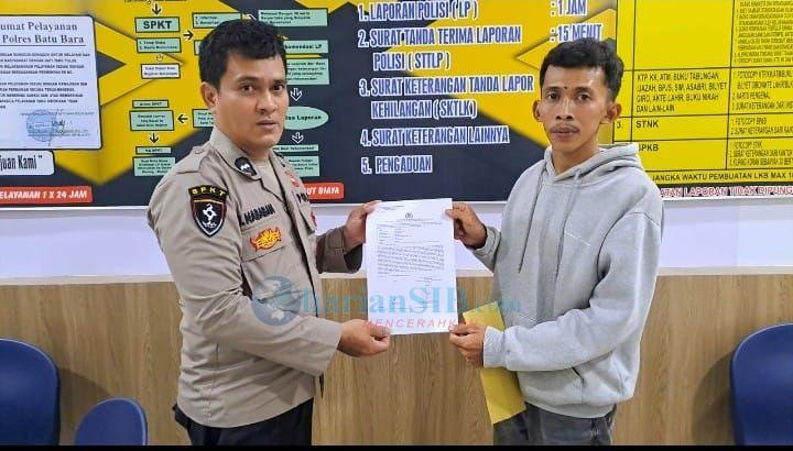 Tidak Terima Dianiaya, Ispan Melapor ke Polres Batubara