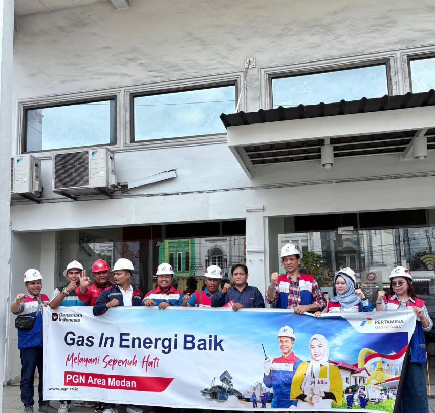 PGN Area Medan Tambah Pelanggan Kecil dari Sektor Kuliner