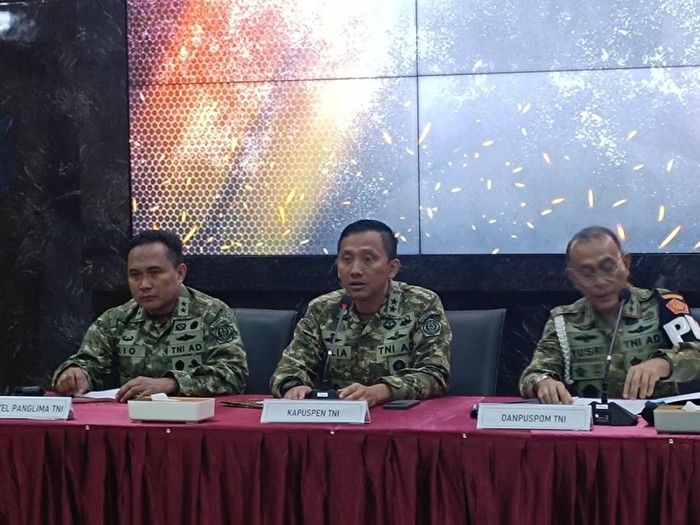 4 Prajurit TNI Ditetapkan Tersangka Kasus Penyiraman Air Keras ke Andrie Yunus