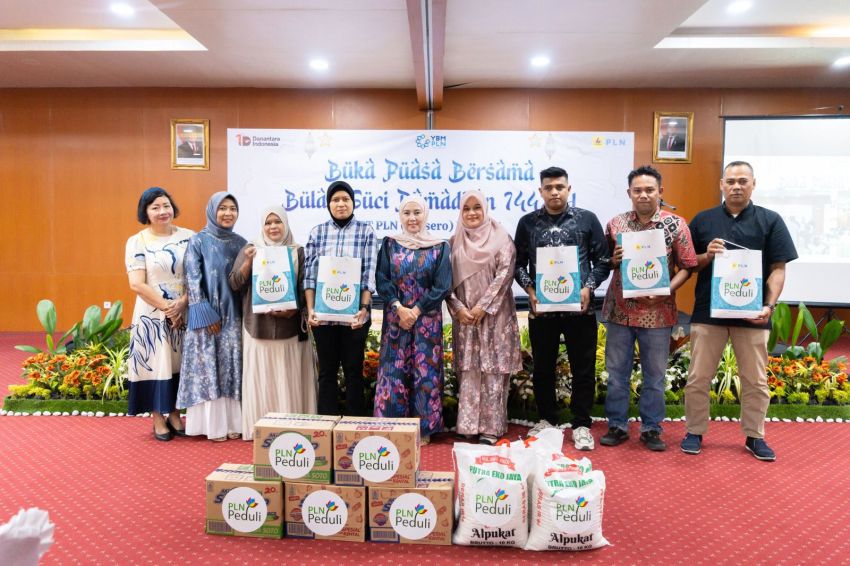 PLN UIP SBU dan Tim TJSL Santuni Korban Bencana dalam Momentum Ramadan