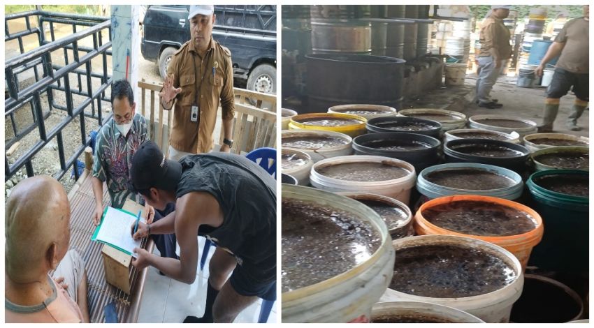 BBPOM Medan Temukan 2,6 Ton Lengkong Berformalin di Langkat