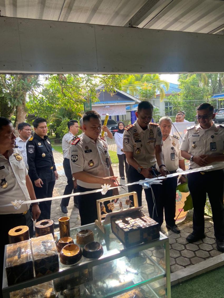 Lapas TBA dan Imigrasi Resmikan Gerai UMKM Karya Warga Binaan