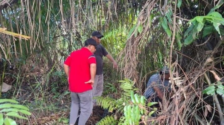 Patroli dan GSN di Bilah Hilir, Polsek Rubuhkan Pondok Narkoba di Negeri Lama