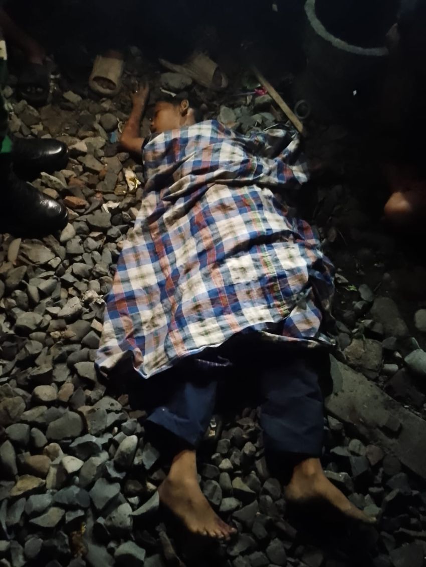 Pelajar SMP Tewas Disambar Kereta Api di Medan Denai