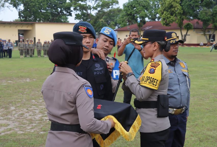 Pastikan Mudik Aman, Kapolres Pematangsiantar Pimpin Apel Gelar Pasukan Operasi Ketupat Toba 2026