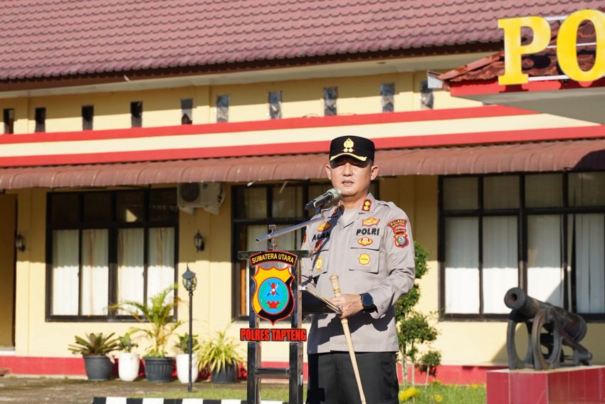 Kapolres Tapteng Imbau Takbiran Tanpa Knalpot Brong