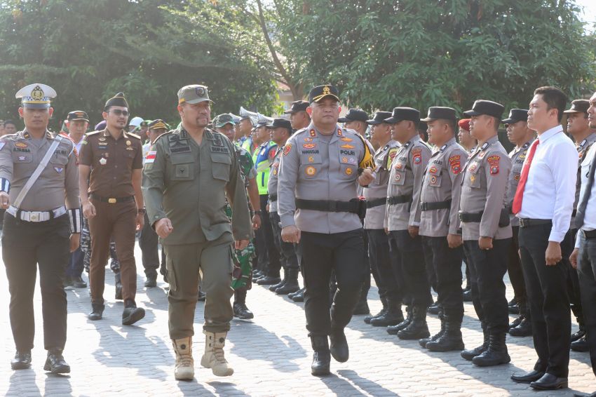 Polres Batubara Apel Gelar Pasukan Ops Ketupat Toba Tahun 2026
