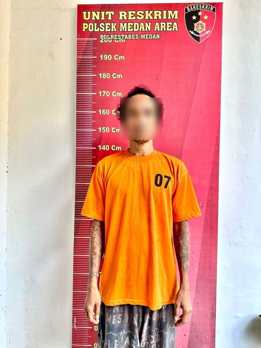 Curi iPhone di Warkop Halat, Seorang Jukir Diringkus Polsek Medan Area