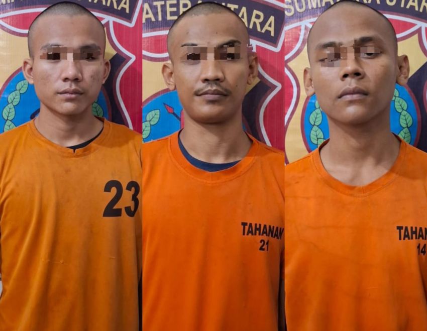 Tiga Pelaku Curanmor Viral di Sergai Ditangkap, Otak Pelaku Buron