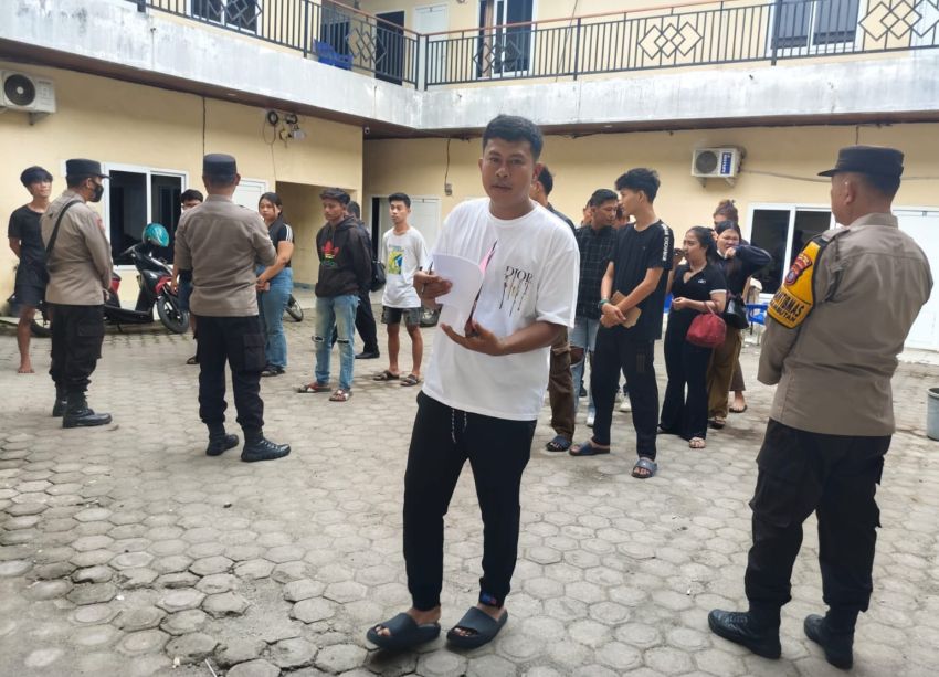 Diduga Tempat Prostitusi, Kos-kosan di Komplek BP 7 Dirazia Polsek Rambutan