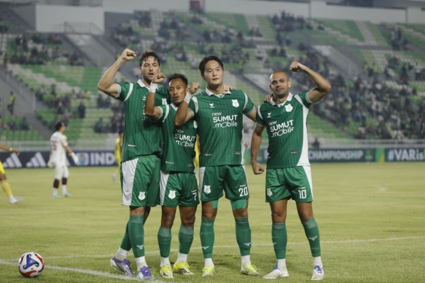 Gol Cadenazzi Menangkan PSMS Lawan Sriwijaya FC